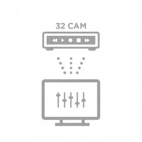 Configuration à distance NVR 32 caméras