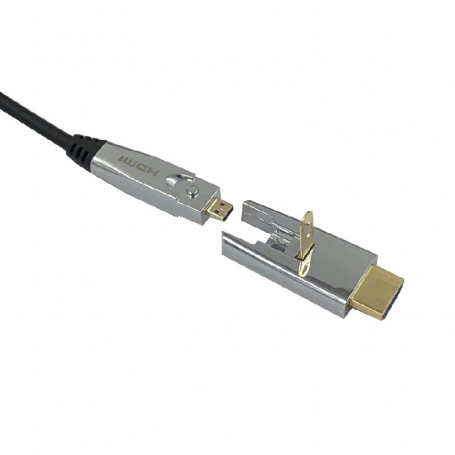 Cordon HDMI 2.0 Optique Actif 4Kx2K@60Hz Spécial passage gaine - • Neklan