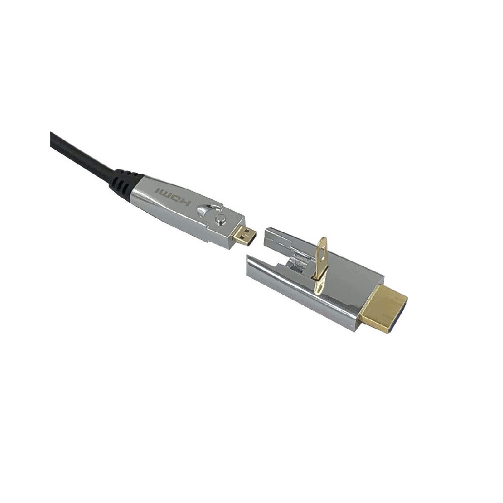 MCL CORDON HDMI 2.0 FIBRE OPTIQUE (10M) - Câble HDMI MCL sur