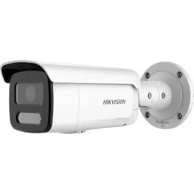 Caméra ColorVu 4MP H265+ micro intégré et défense active Hikvision DS-2CD2T47G2-LSU/SL(2.8mm) vision couleur de nuit 60 mètres