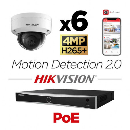 Caméra dôme IP 2MP varifocale motorisée anti-vandalisme IR 30 m - HiLook by  Hikvision