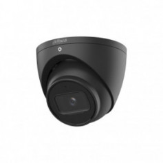 Caméra de surveillance Dahua IPC-HDW3241EMP-S-28B-S2-BL noire 2MP tourelle avec vision de nuit 50 mètres, Eyeball