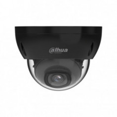 Caméra de surveillance Dahua IPC-HDBW2531E-S-S2 noire 5MP dôme antivandale vision de nuit 30 mètres