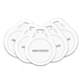 Lot de 5 badges porte-clés Hikvision DS-PT-M1