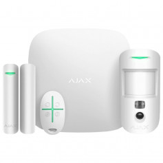 Kit alarme sans fil vidéo WIFI et 4G Ajax StarterKit Cam Plus jusqu'à 200 dispositifs