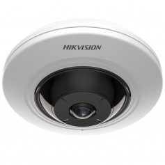 Caméra fisheye 180° 5MP H265+ Hikvision DS-2CD3956G2-ISU vision nocturne jusqu'à 8 mètres déstockage