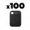 Pack 100 badges noir sans contact Ajax Tag pour alarme Hub Ajax Jeweller