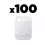 Pack 100 badges blanc sans contact Ajax Tag pour alarme Hub Ajax Jeweller