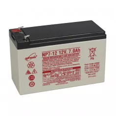 Batterie de secours 12v 7Ah Genesis EnerSys NP7-12