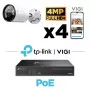 Kit vidéosurveillance 4 caméras C345 TP-Link VIGI