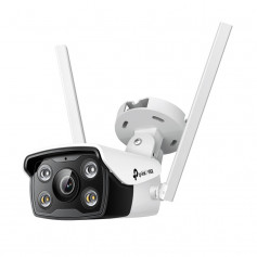 Caméra de surveillance Wi-Fi 4MP H265+ avec IA et audio TP-Link VIGI C340-W Full Color vision de nuit couleur 30 mètres -Déstock