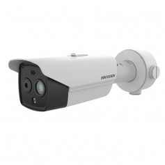 Caméra thermique 256 × 192 px et optique 4MP H265+ bispectre Hikvision DS-2TD2628-3/QA en déstockage