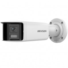 Caméra panoramique 180° Hikvision DS-2CD2T46G2P-LSU/SL 4MP H265+ micro et alarme vision de nuit 40 mètres