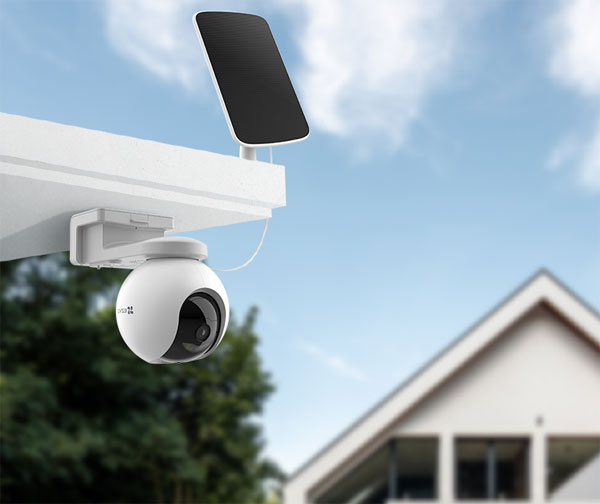 Ezviz - Caméra de vidéosurveillance connectée HB8 2K+ - Extérieur - Caméra  de surveillance connectée - Rue du Commerce