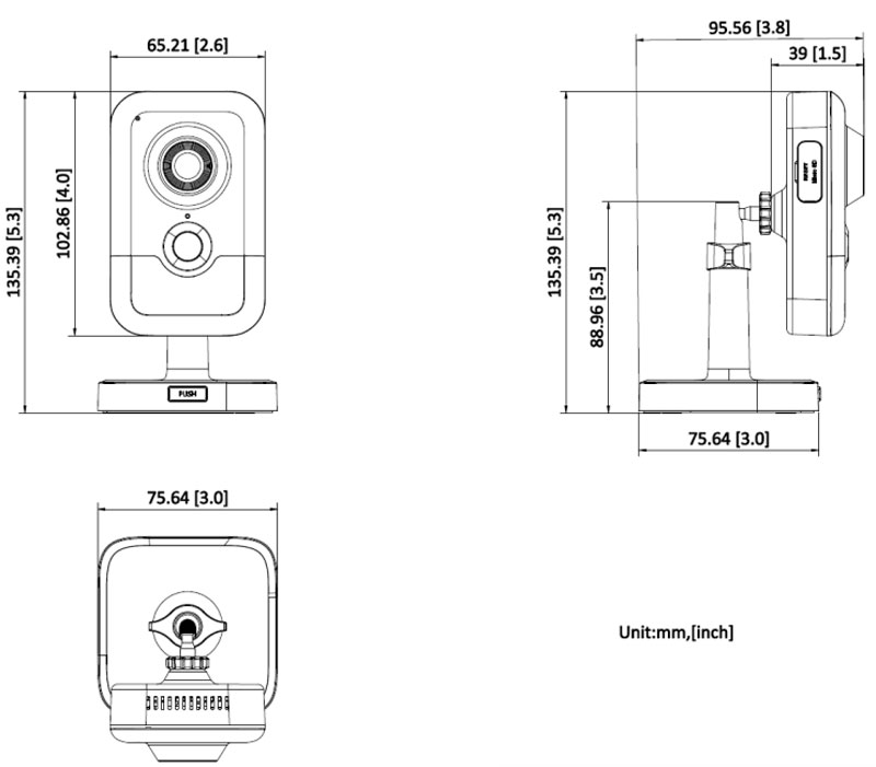 Schéma DS-2CD2443G2-IW(2.8mm)(W)