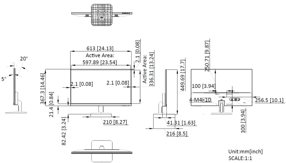 Schéma Hikvision DS-D5027F2-1P2